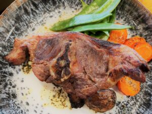 Barnsley Chop & Fresh Vegetables