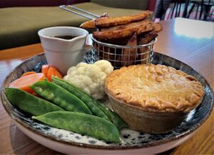 Chicken Pie with Fresh Vegeatbles