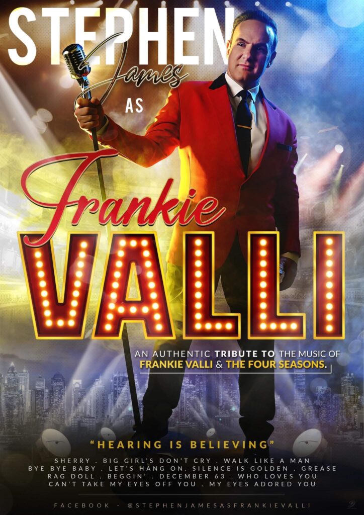 Stephen James As Frankie Valli